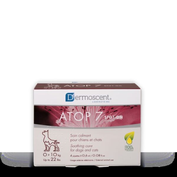 Dermoscent Atop 7 spot-on 1-10 kg 4×0,6 ml