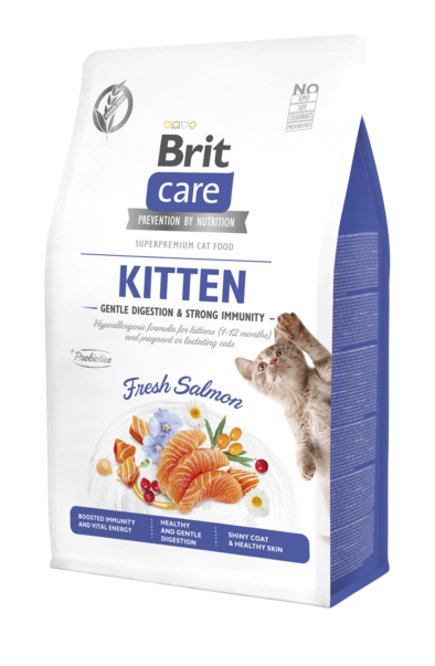 Brit Care Cat GF Kitten Salmon 2Kg