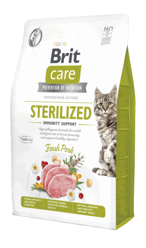 Brit Care Cat GF Steril-Immunity Support 7Kg