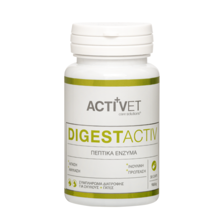 ACTIVET DIGESTACTIV 30CAPS