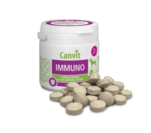 Canvit Immuno Dog 100g/cca100tabs