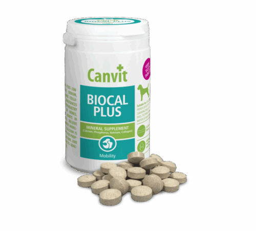 Canvit Biocal Plus Dog 500g/cca500tabs