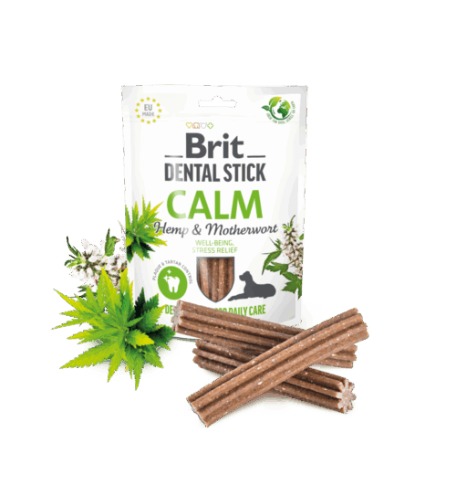 Brit Dental Stick Calm with Hemp & Motherwort