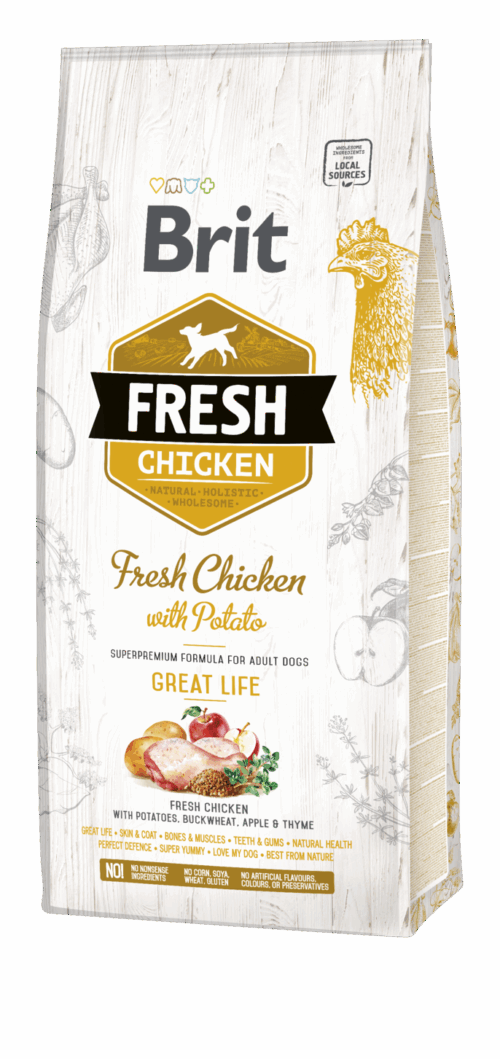 Brit Fresh Chicken Adult Great Life 2.5kg
