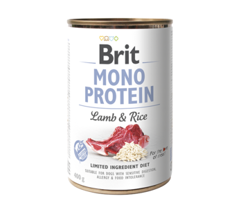 Brit Dog Cans Monoprotein Lamb & Rice 400gr