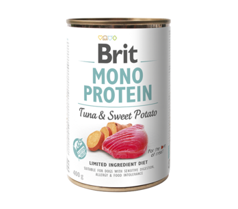 Brit Dog Cans Monoprotein Tuna & Sweet Potato 400gr