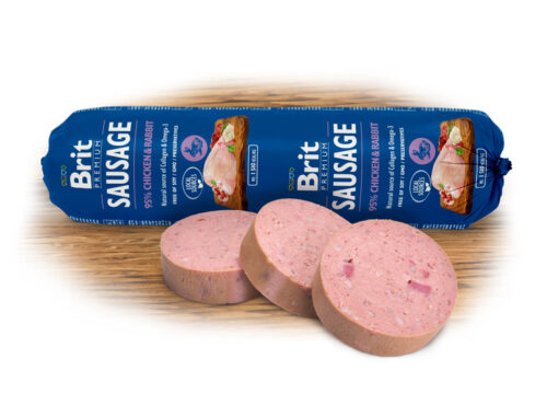 Brit Sausage Chicken & Rabbit 800gr