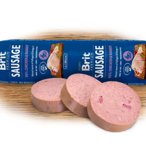 Brit Sausage Chicken & Rabbit 800gr