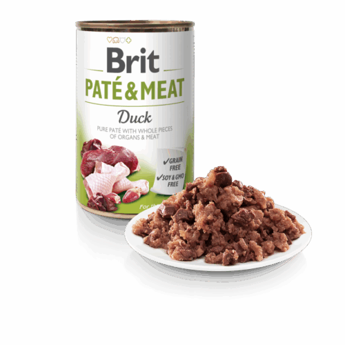 Brit Dog Cans Pate&Meat Duck 800gr