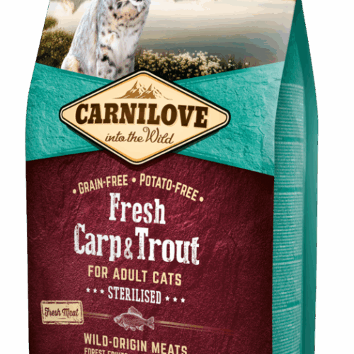 Carnilove Cat Adult Fresh Carp & Trout Sterilised 6kg