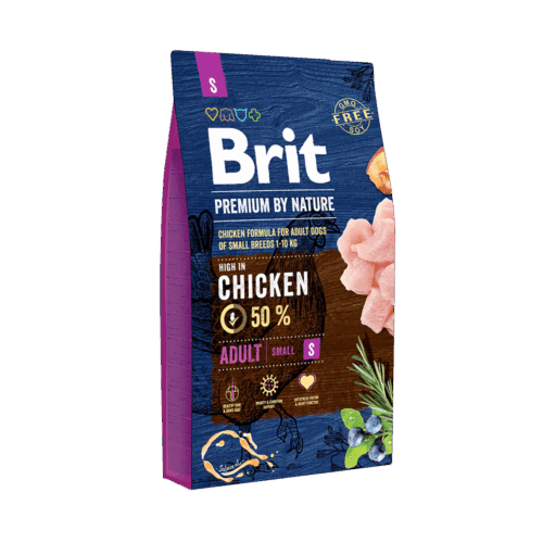 Brit Premium By Nature Adult S 1kg