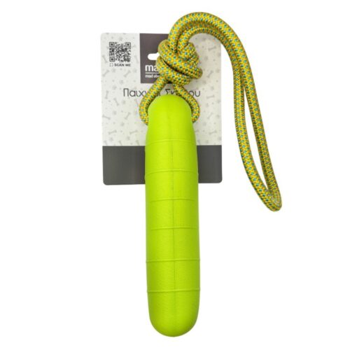 ΠΑΙΧΝΙΔΙ ΡΑΒΔΙ EVA ΠΡΑΣΙΝΟ ΜΕ ΣΧΟΙΝΙ 22x5cm